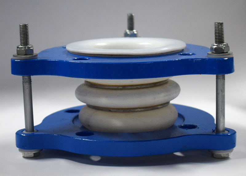 Teflon Bellows Expansion Joints For Chemical Pipes With ANSI Drilled Flange
