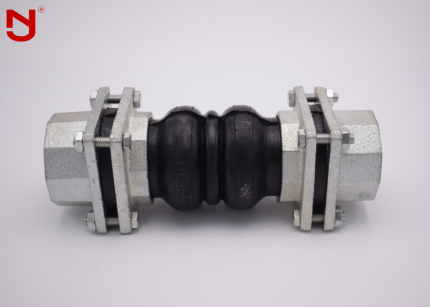 Double Sphere Threaded Expansion Joint , Pipework Expansion Joints High