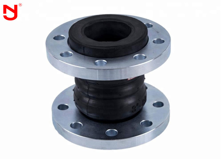 DIN DN32DN300 Double Sphere Rubber Expansion Joint Carbon Steel Material