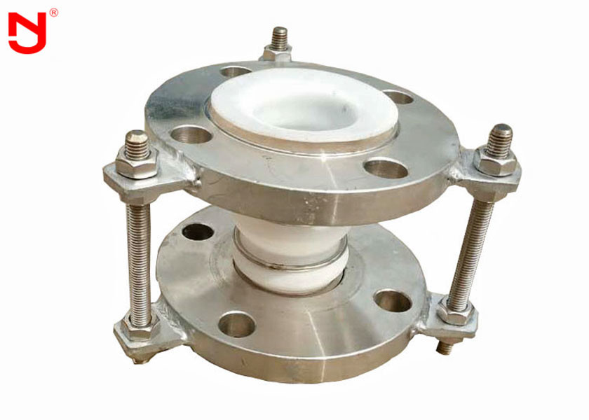 Adjustable PTFE Expansion Joints , Ptfe Lined Bellows Carbon Steel Tie Rod