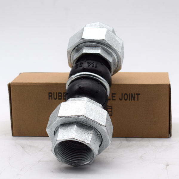 Threaded Flexible EPDM Ultrasphere Rubber Flexible Joint