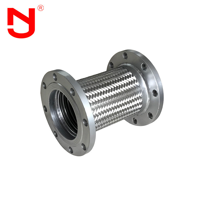 DN8 DN10 Single Sphere Flanged Expansion Joints Metal Flex Connectors
