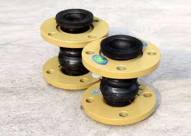 Compensator Double Sphere Expansion Joint , Expansion Bellows For Pipes Customizable