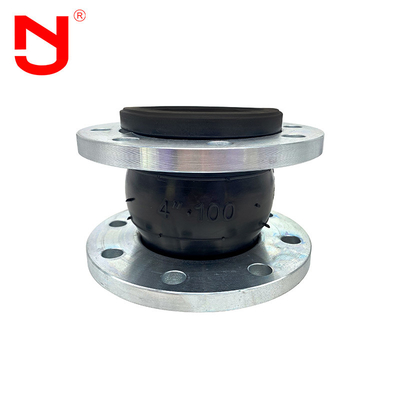 Epdm Flexible Single Sphere Rubber Expansion Joint Bellow Connector Flange Type