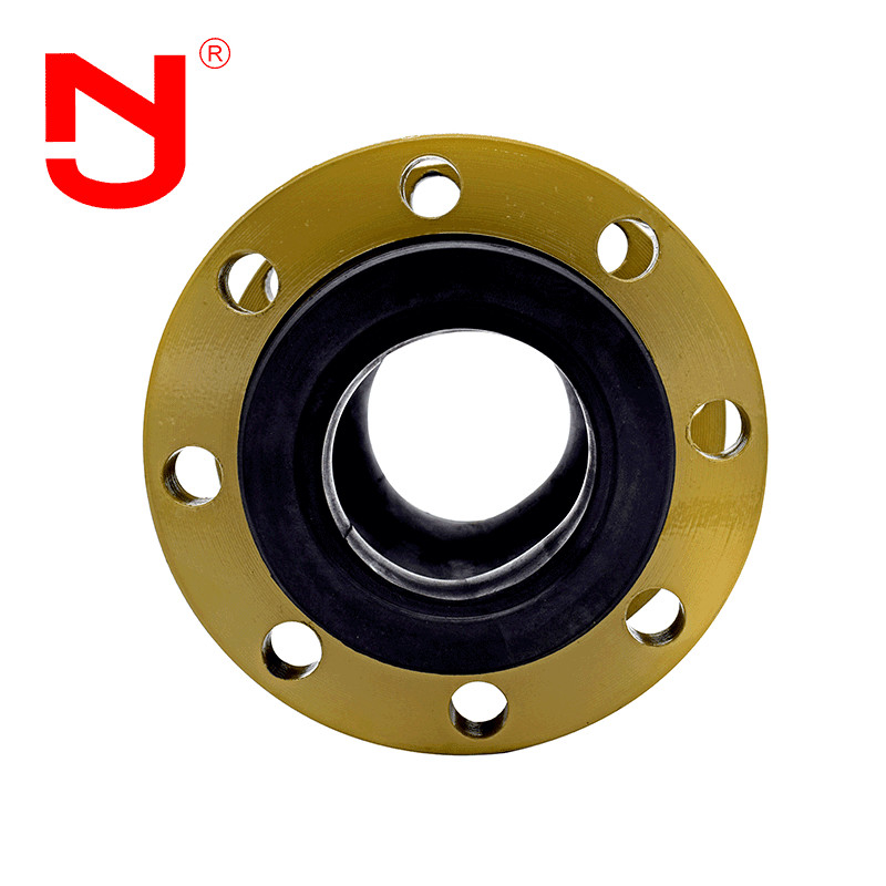 DN1200 Rubber Expansion Joint Flanged Connection DIN Flange Type
