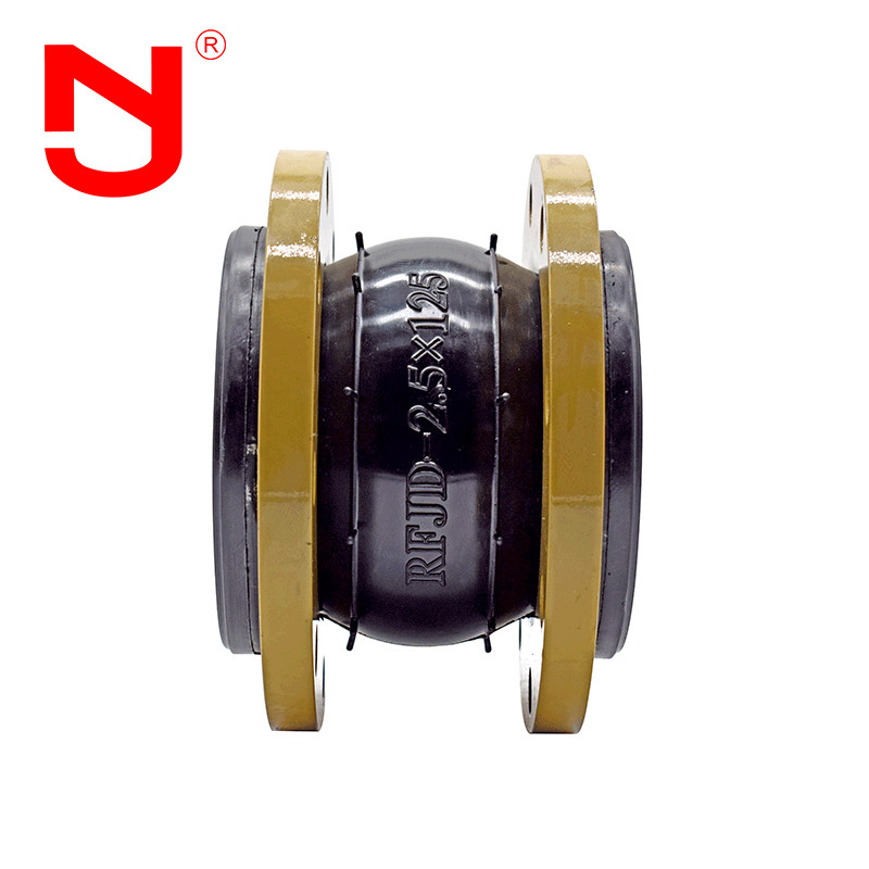 Nitrile EPDM Single Sphere Rubber Expansion Joint DN32-DN800