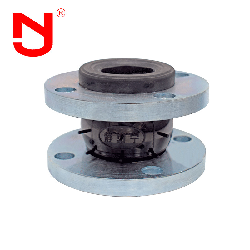 Single Sphere Rubber Expansion Joint  EPDM Connection Type For Pipe Expansion Joint