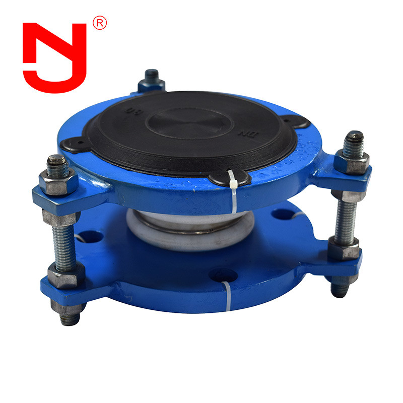 150 Psi Galvanized PTFE Bellows Expansion Conector Excellent Chemical Resistance Carbon Steel Flange
