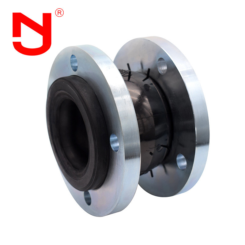 DN100 Single Sphere Rubber Flexible EPDM Connection Type For Rubber Bellows