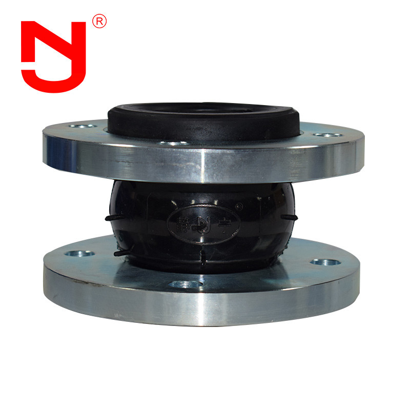 Single Sphere Rubber Flexible SS304 Flange EPDM Connection Type For Rubber Flex Joint