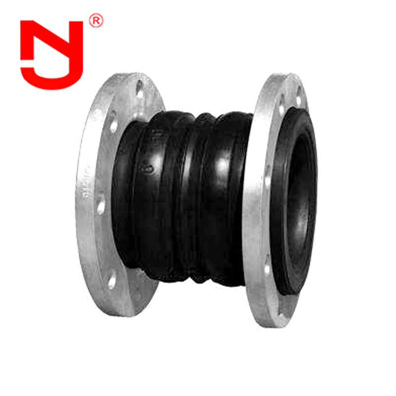 Double Sphere Rubber Expansion Joint Connection Type Of NBR Rubber Expansion Joint