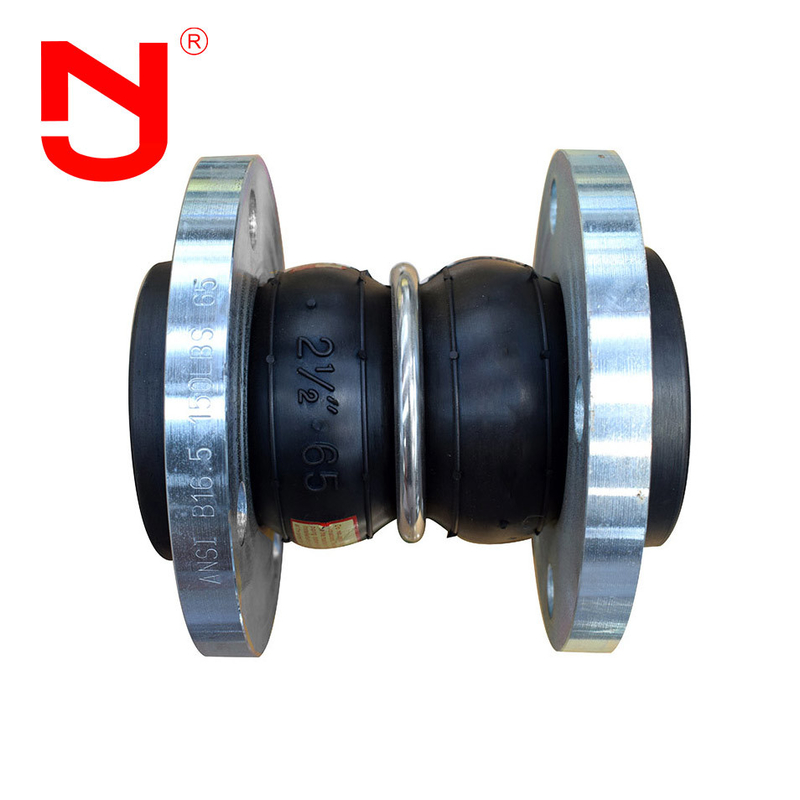 Double Sphere Rubber Expansion Joint Type Of EPDM Vulcanized Rubber Expansion Joint