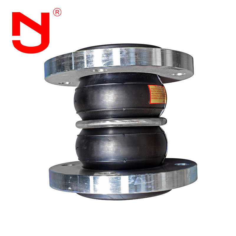 Double Sphere Rubber Expansion Joint Type Of EPDM Vulcanized Rubber Expansion Joint