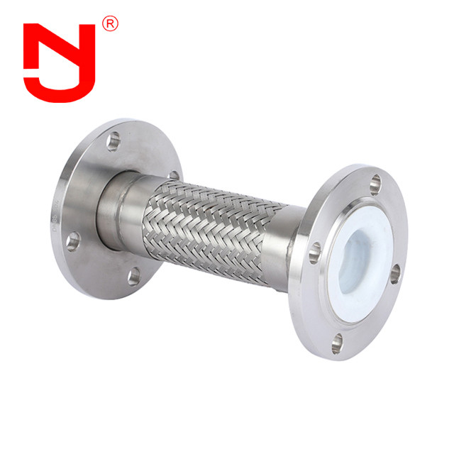 PTFE Lining Stainless Steel Wire Braided Corrugated Metal Hose Flex Hose Pipe