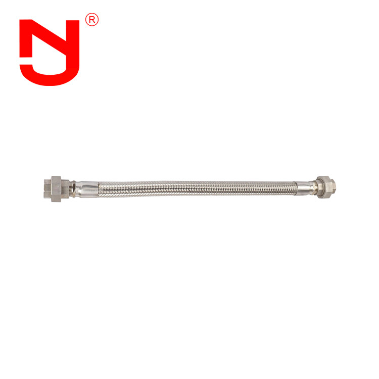 Stainless Steel Wire Braided Flexible Metal Hose Union Type Gas Pipe Fittings
