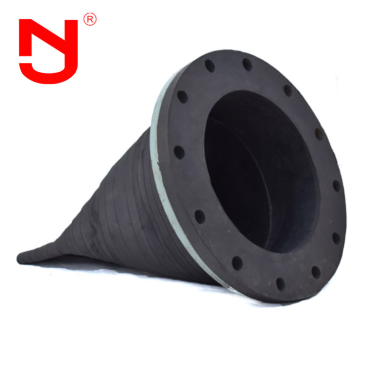 Flange Type Sewage Rubber Duckbill Check Valve Clamp Connected EPDM Expansion Joint