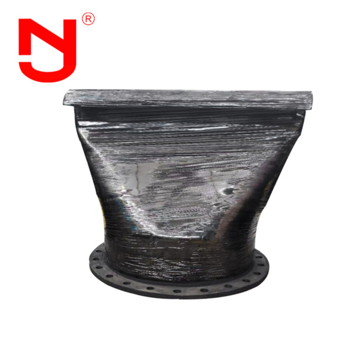 Flange Type Sewage Rubber Duckbill Check Valve Clamp Connected EPDM Expansion Joint