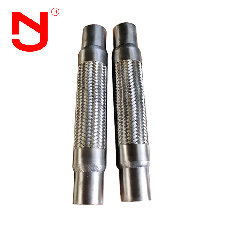Welded Metal Braided Pipe Connector Stainless Steel Wire Braided Corrugated