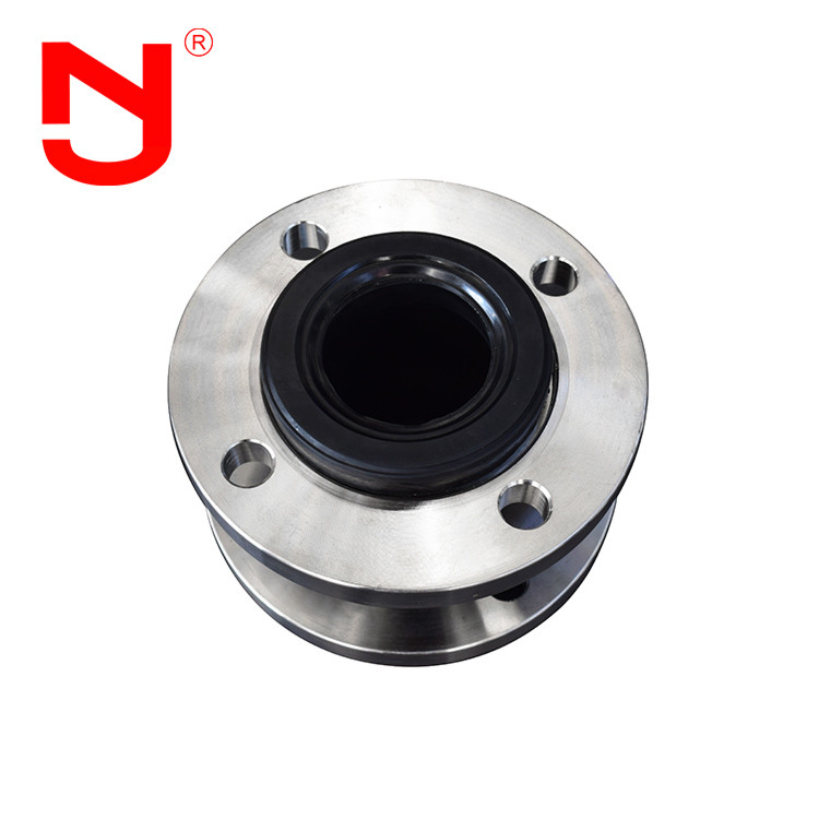 Single Sphere EPDM NBR CR Rubber Expansion Joint Flange Type