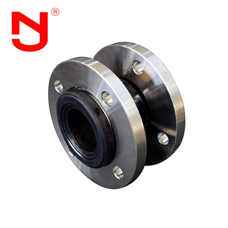 Single Sphere EPDM NBR CR Rubber Expansion Joint Flange Type