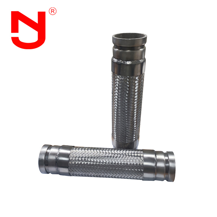 Grooved Metal Braided Connector Flexible Metal Stainless Steel Wire Braided Corrugated