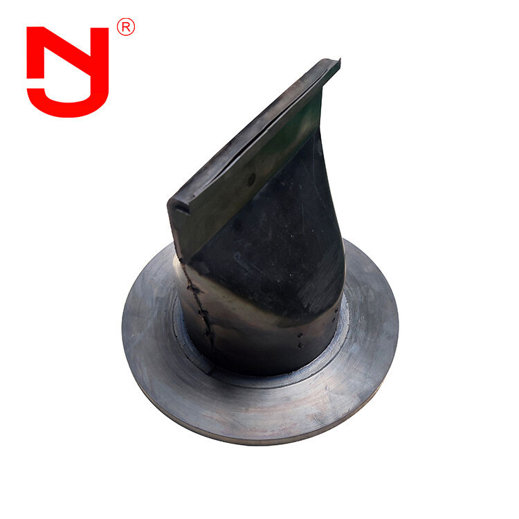 DN500 SS304 Flange Type Sewage Rubber Duckbill Check Valve with SS316 Flange and Clamp Connection