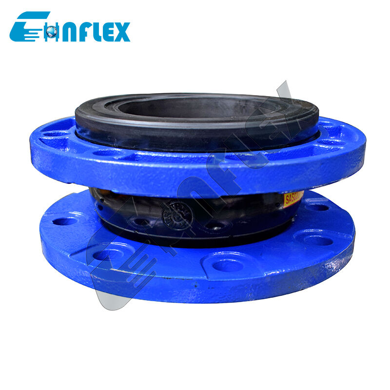 Customized Pipe Expansion Joint Flange Type Rubber Bellows Flexible Joint Flange