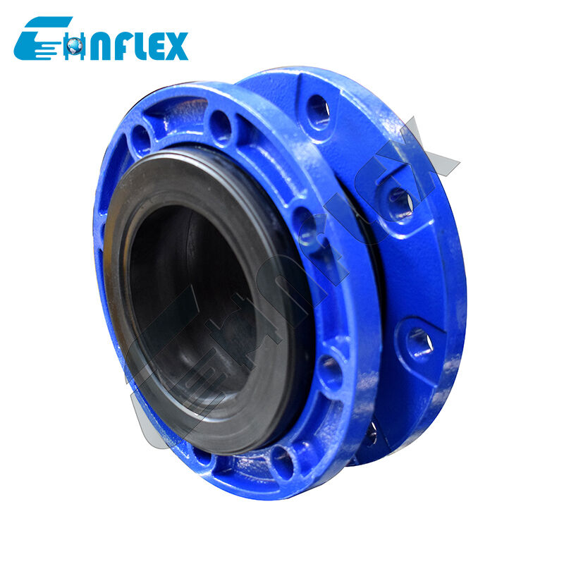 Flexible Joint 2 inch Rubber Expansion Bellows Manufacturer Flanged Type