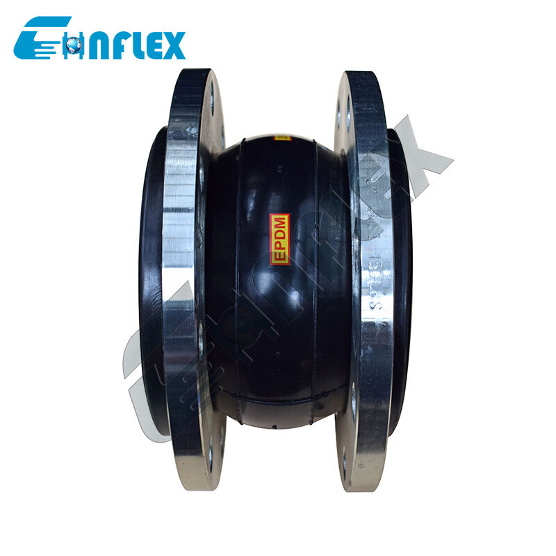 Flexible Flanged Rubber Bellows Expansion Joint for Pipeline Vibration Control and Movement Compensation