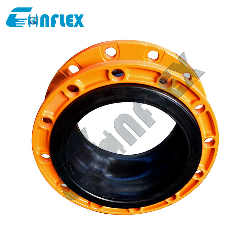 PTFE Lined Flexible Pipe Connector: High-Temperature Corrosive Fluid Conveying Bellows with Steel Flanges