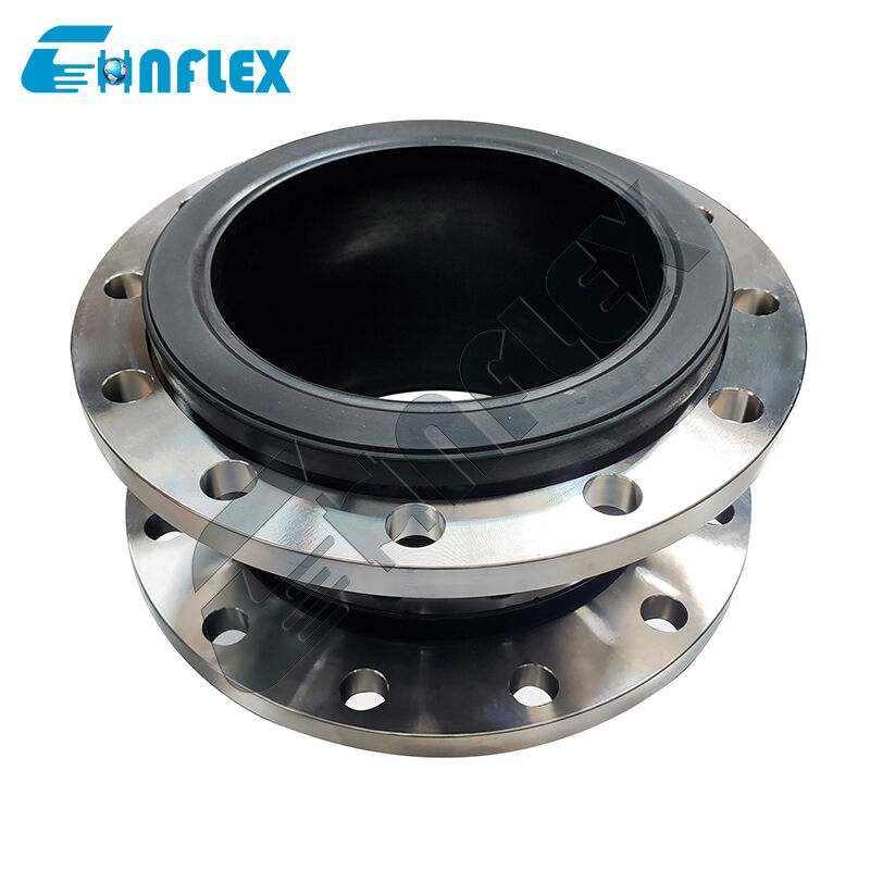 High-Vacuum Rated PTFE Lined Expansion Bellows: Reinforced Fluoropolymer Rubber Connector for Negative Pressure Systems