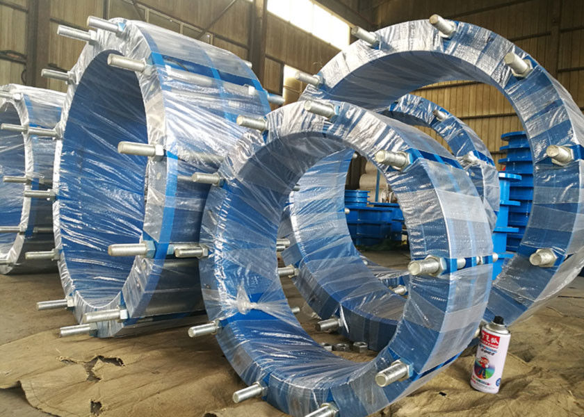 Butterfly Valve DI Dismantling Joint Universal Irrigation Application Blue Color