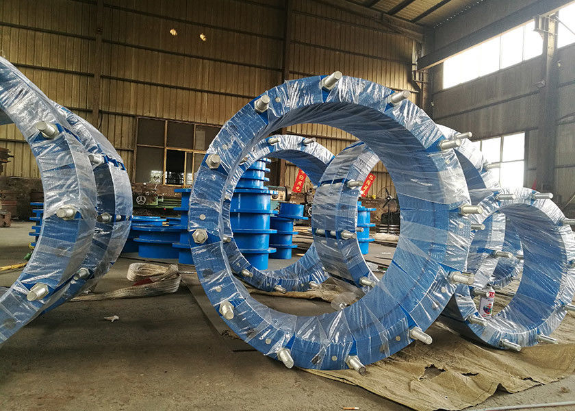 Butterfly Valve DI Dismantling Joint Universal Irrigation Application Blue Color