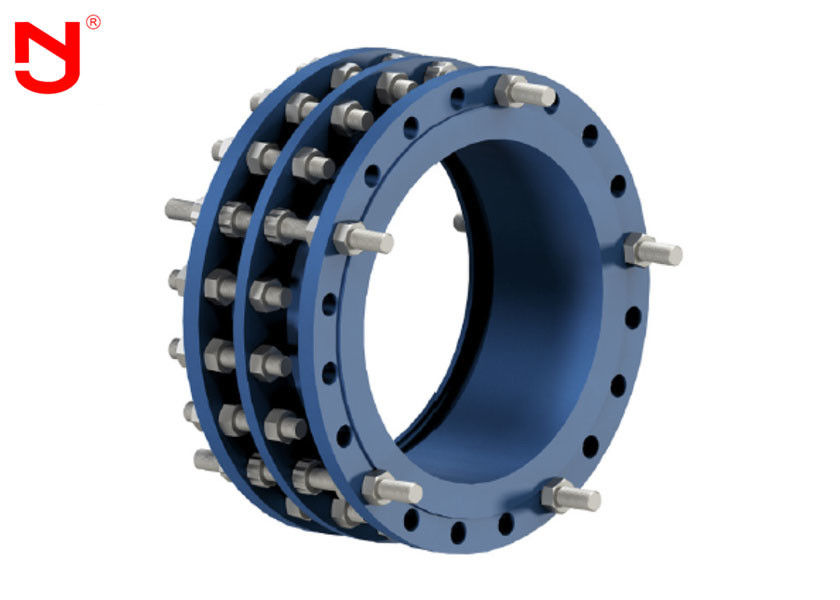 PN10 PN16 PN25 Ductile Pipe Fittings Slip Type Convenient Installation Withstand Axial Stress