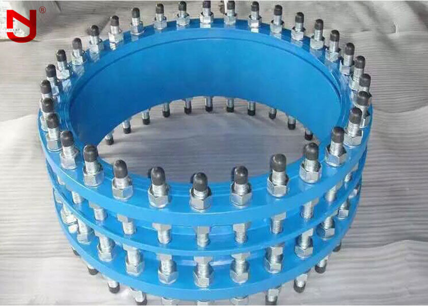 PN10 PN16 PN25 Ductile Pipe Fittings Slip Type Convenient Installation Withstand Axial Stress