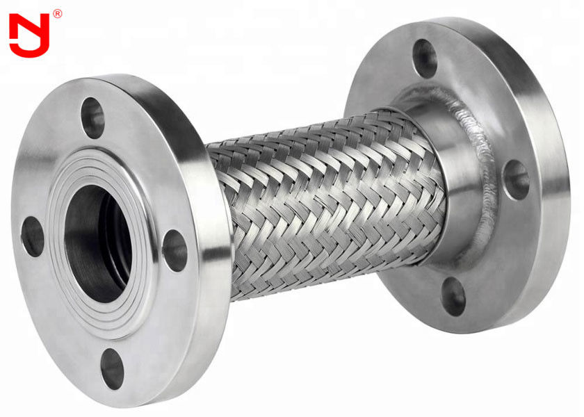 OEM Metal Braided Hose Corrugated Surface Vacuum Bellows High Tensile Steel Wire