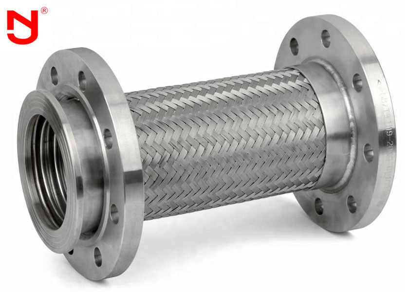 OEM Metal Braided Hose Corrugated Surface Vacuum Bellows High Tensile Steel Wire
