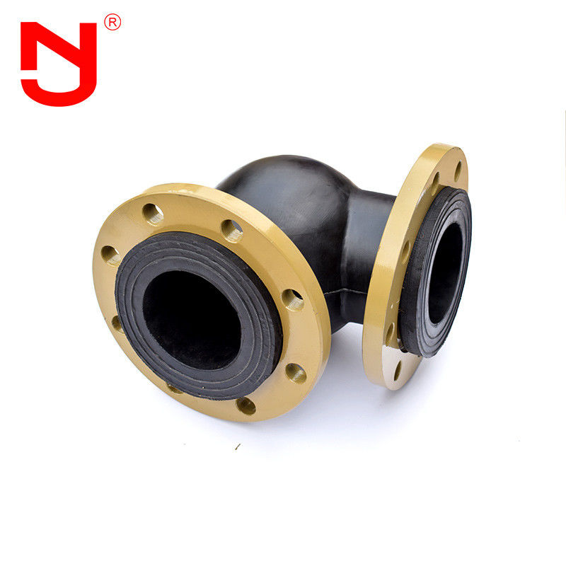 Flange Type 90 Degree Rubber Expansion Joint For Plumbing System