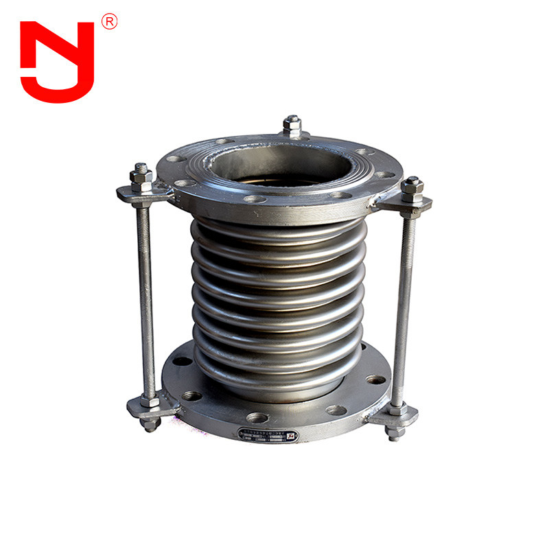 Single Bellows Metal Compensator Expansion Joint For Industrial Pipeline