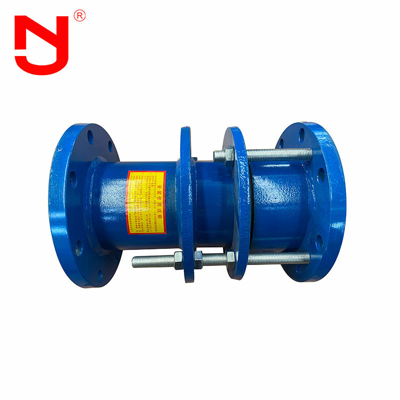 DN80 JIS Pipe Dismantling Joint Double Flange Limit Expansion Joint For Light Industry
