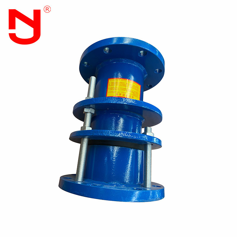 DN80 JIS Pipe Dismantling Joint Double Flange Limit Expansion Joint For Light Industry
