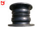 Twin Sphere Rubber Flexible Joint , Rubber Pipe Coupling Connector 0.6-2.5MPa