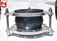 Oem Flanged Expansion Joint , Flexible Rubber Expansion Joints With Tie Rod Control Unit