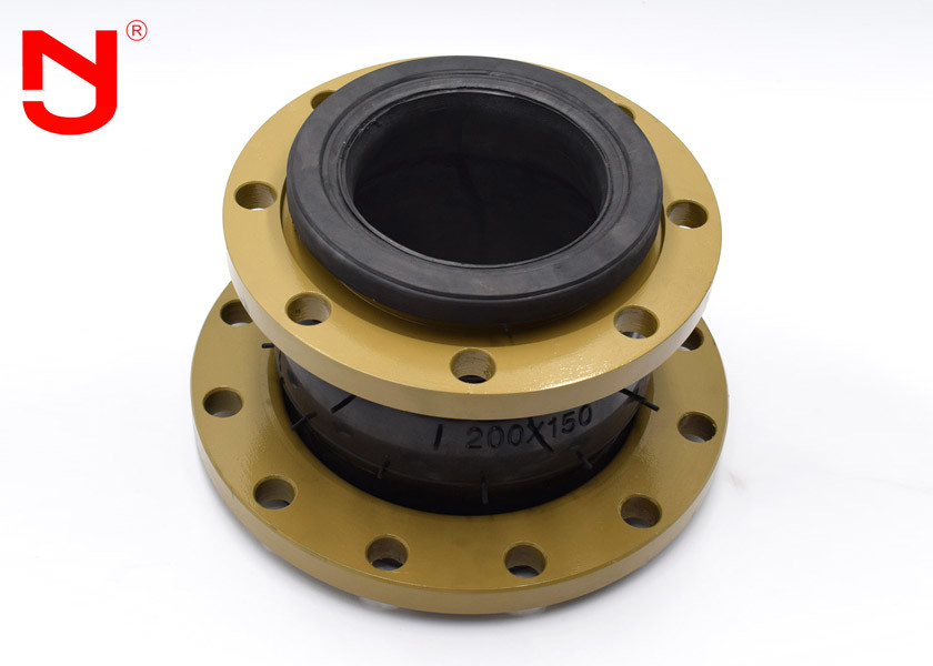 Professional Flanged Rubber Expansion Joint , Duct Expansion Joint DN50