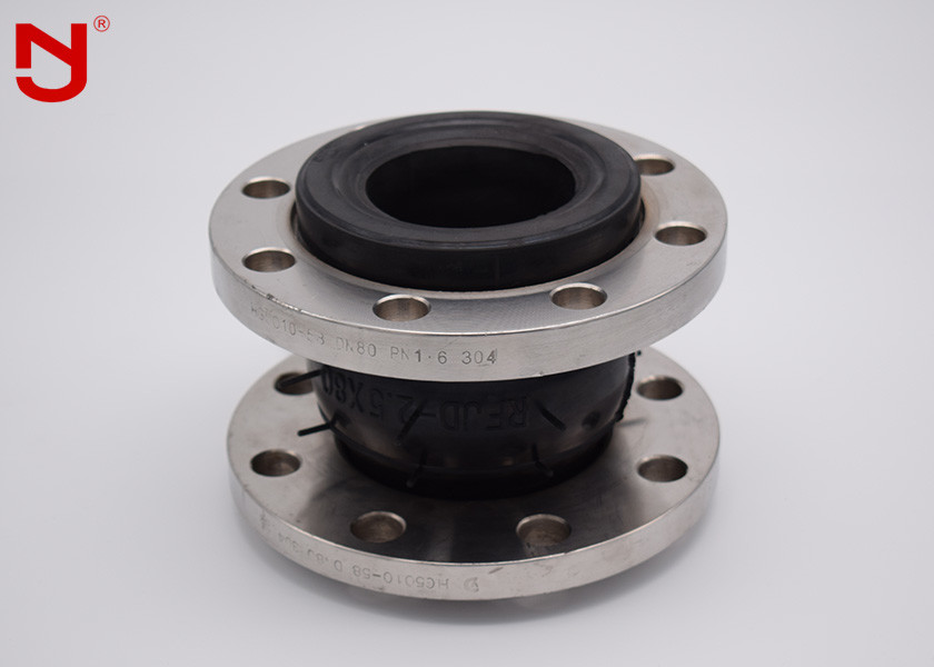 Powder Coated Pipework Expansion Joints , Epdm Expansion Joint Rubber