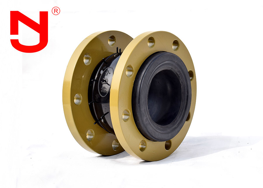 Durable Flanged Rubber Expansion Joint / Pipe Expansion Joint Anti Rust