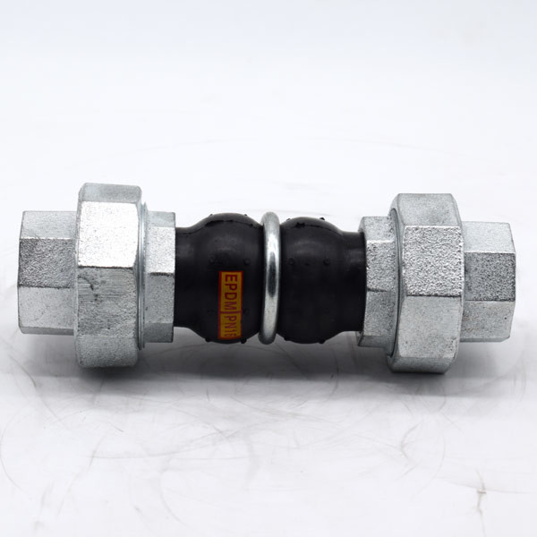 3" Ship Piping BSPT EPDM Threaded Expansion Joint