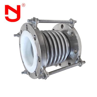 Stainless Steel 316 High Temperature Resistance Ptfe Lined Expansion Bellows