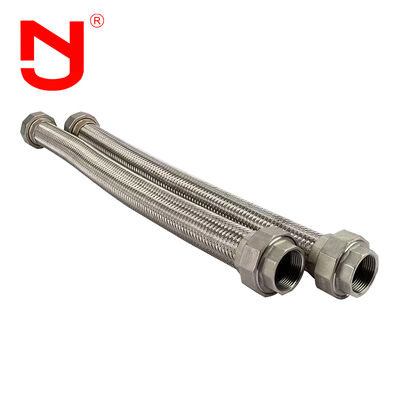 Stainless Steel Flex Hose with 304/316L Material BSPT/NPT Connection and 18 Months Warranty