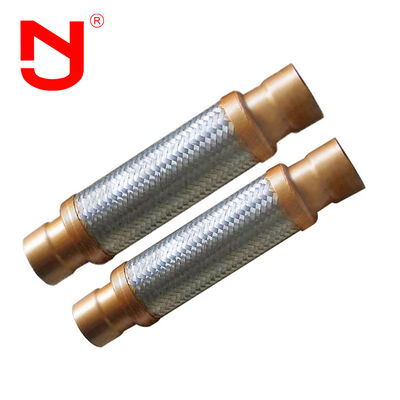 Corrosion Resistant Stainless Steel Braided Flex Hose with High Pressure Grade and Vibration Absorption for Industrial Applications